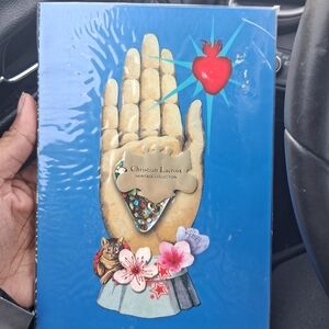 Christian Lacroix Blue Heart & Hand Decorative Art Print